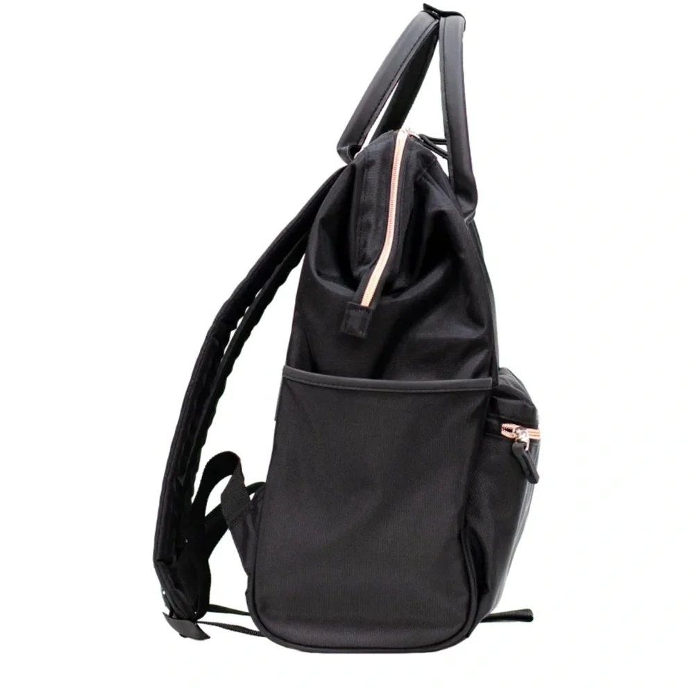 Olympia Melody 16" Black/Rose Gold Backpack - Picture 7 of 8